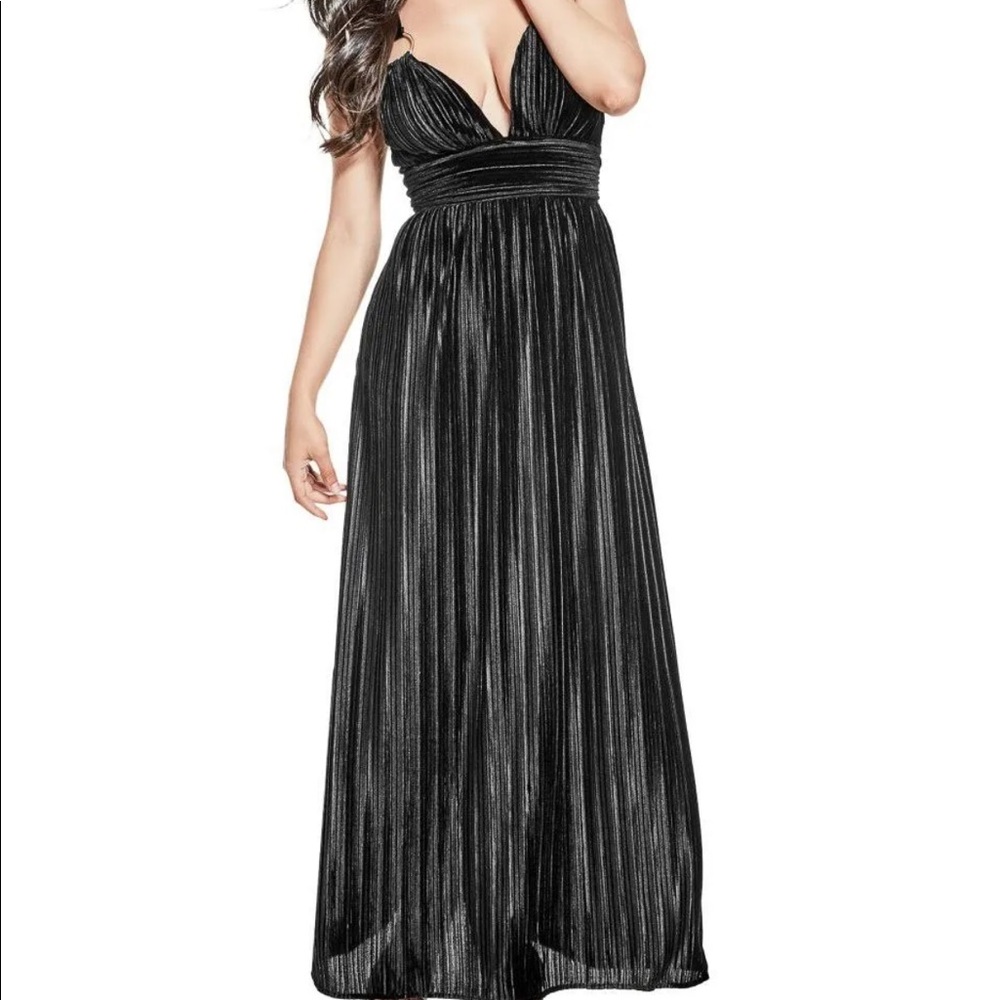 Beautiful Guess Velvet Maxi Dress